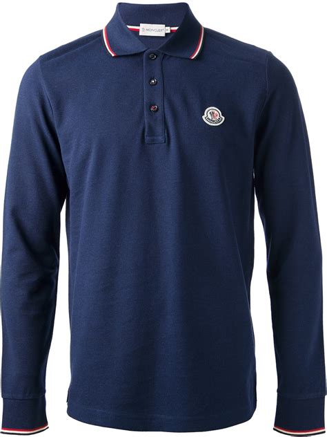 moncler polo shirt long sleeve.